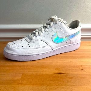 Nike Court Vision Low Holographic Logo/Swoop